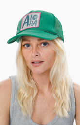 Aloha Trucker Hat (green)